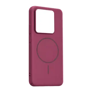 Xiaomi Mi 14t Pro Mika Pc Magsafe Kapak - Bordo