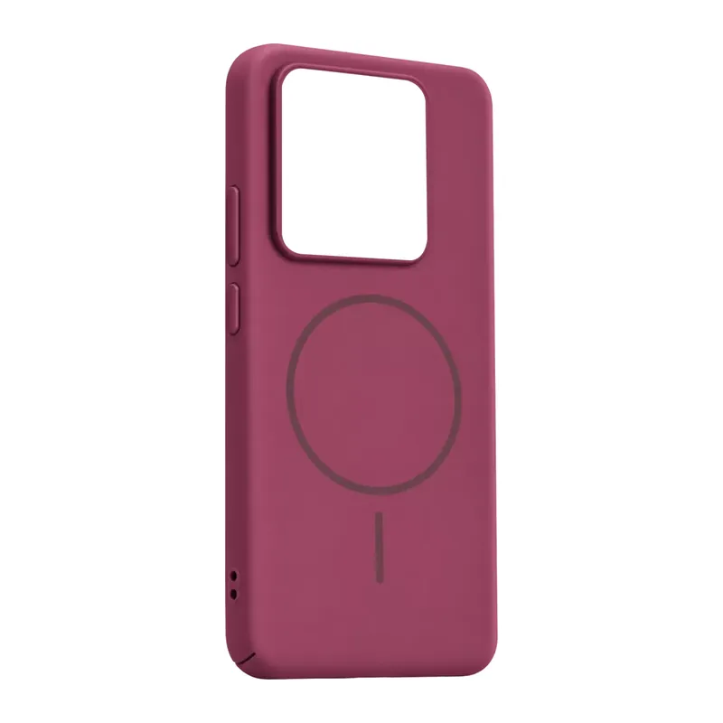 Xiaomi Mi 14t Pro Mika Pc Magsafe Kapak - Bordo