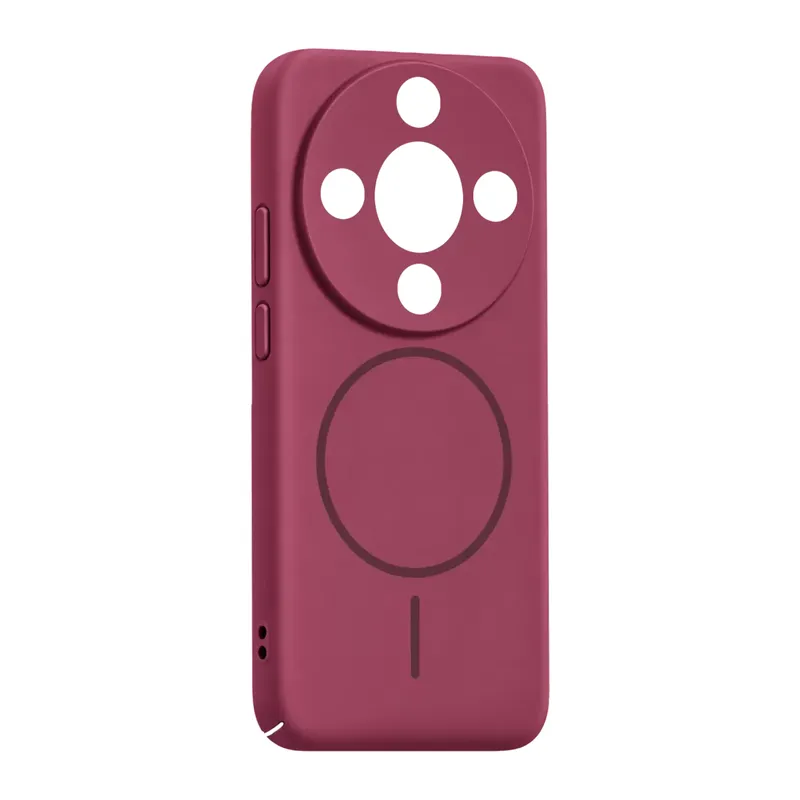 Huawei Honor Magic 8 Lite Mika Pc Magsafe Kapak - Bordo
