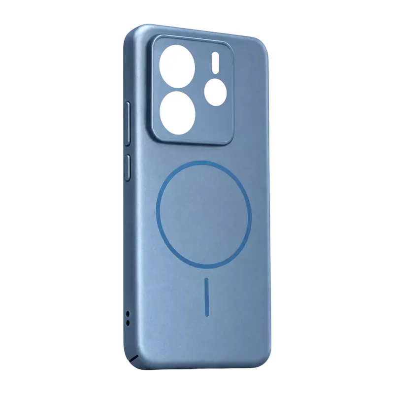 Xiaomi Redmi Note 14 4g Mika Pc Magsafe Kapak - Açık Mavi