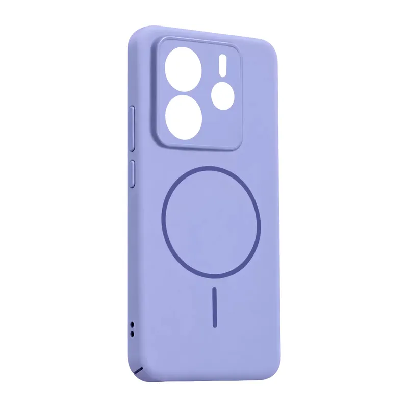 Xiaomi Redmi Note 14 4g Mika Pc Magsafe Kapak - Açık Mor