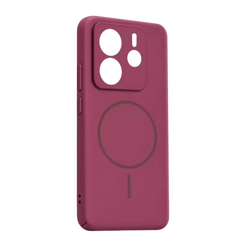 Xiaomi Redmi Note 14 4g Mika Pc Magsafe Kapak - Bordo