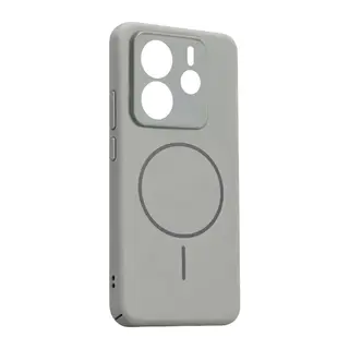 Xiaomi Redmi Note 14 4g Mika Pc Magsafe Kapak - Gri