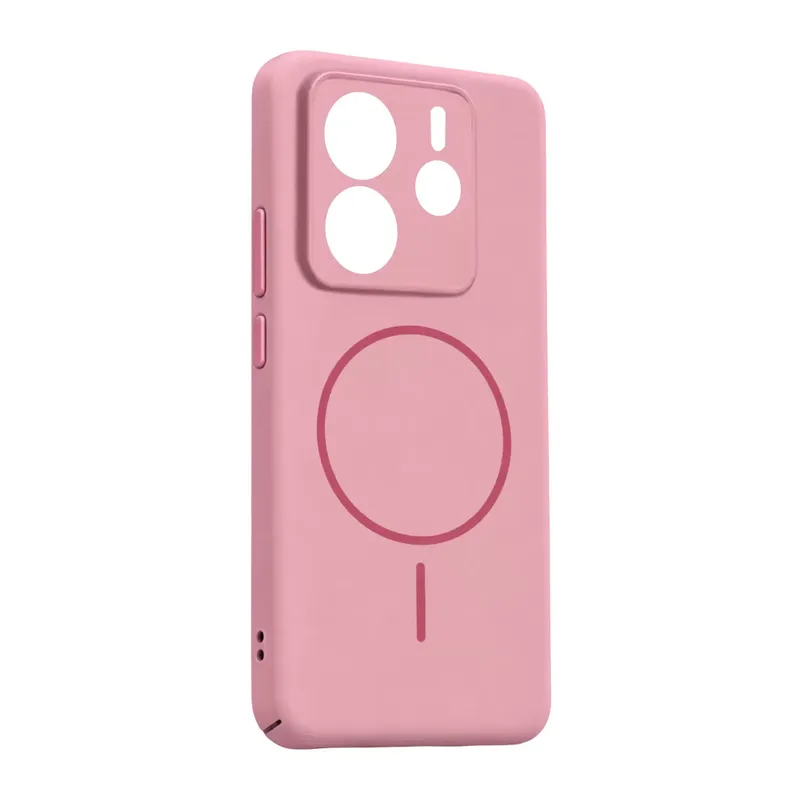Xiaomi Redmi Note 14 4g Mika Pc Magsafe Kapak - Pembe