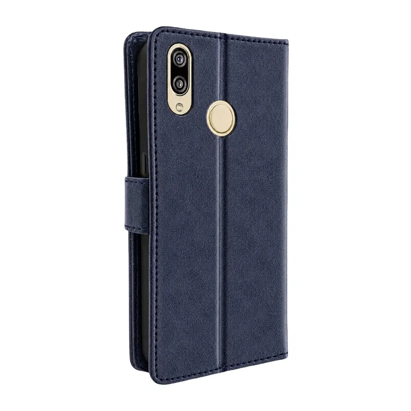 Huawei Y7 2019 Trend S Plus Kapaklı Telefon Kılıf - Lacivert