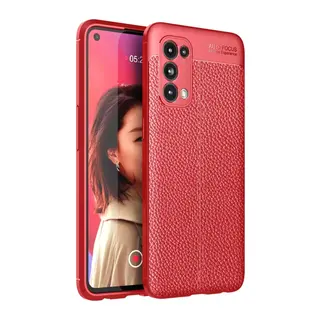 Oppo Reno 5 Kılıf Auto Focus Kapak - Kırmızı