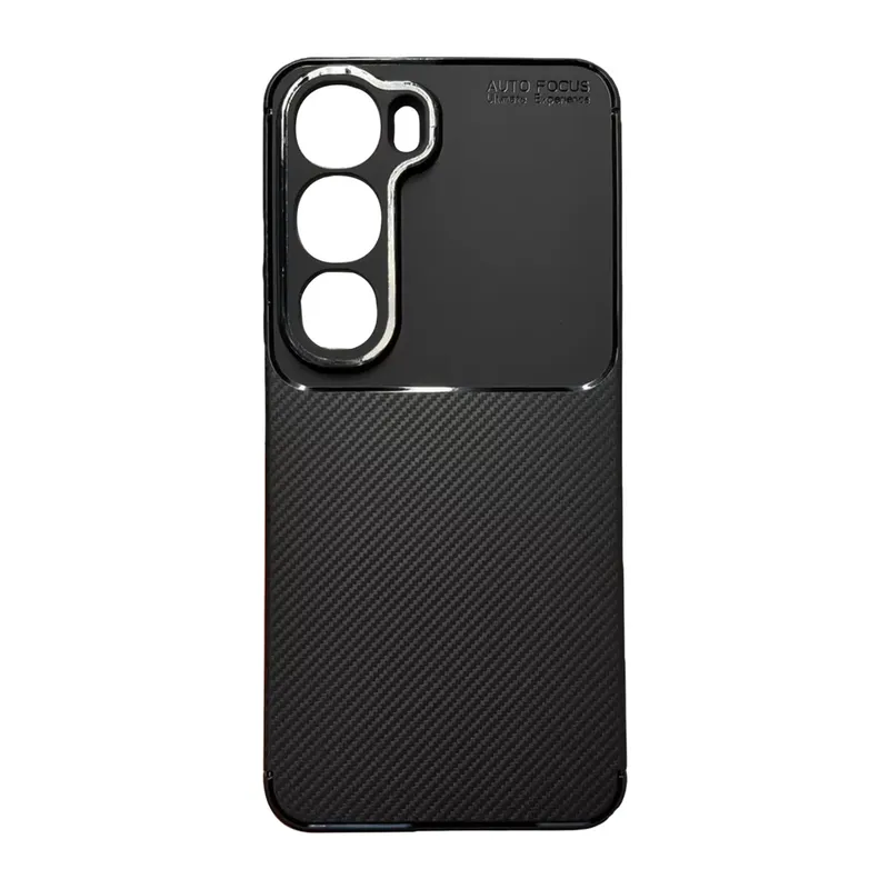 Vivo Y31 5g Auto Focus Karbon Kapak - Siyah