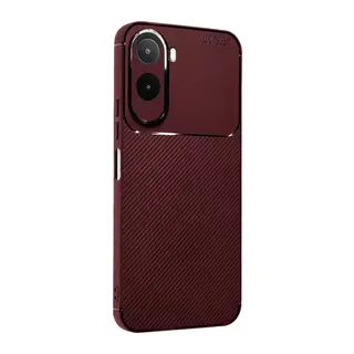Xiaomi Redmi A7 Pro Auto Focus Karbon Kapak - Bordo