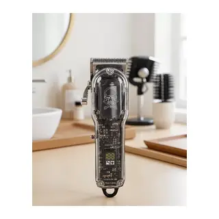 Saç Tıraş Makinesi Ayarlanabilir Bıçaklı 4 Taraklı 180 Dakika Kullanımlı Lcd