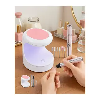 20.000 Rpm Tırnak Matkabı + Mini Led Oje Kurutma Cihazı Seti