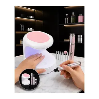 Tırnak Matkabı Ve Led Oje Kurutucu 2'li Set Uczztırnakkurutmatörpü3
