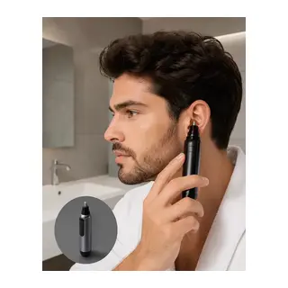 Kulak Ve Burun Tıraş Makinesi 3d Bıçaklı Uczzzburuntıraşmakinesipilli-7