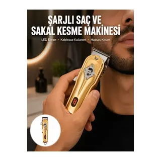 Ergonomik Tasarımlı, Hafif Ve Taşınabilir Profesyonel Tıraş Makinesi Yeni Nesil
