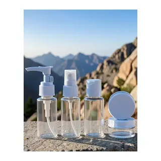 5'li Seyahat Dolum Şişe Seti 30 Ml Mavi Uczzz5liseyahatşişesimavi