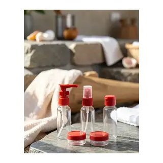Seyahat Kozmetik Dolum Seti 5 Parça 30 Ml Uczzz5liseyahatşişesibordo-1