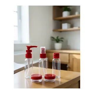 5'li Seyahat Boy Kozmetik Şişe Seti 30 Ml Uczzz5liseyahatşişesibordo