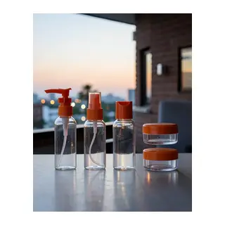Seyahat Boy 5'li Kozmetik Dolum Seti 30 Ml Sızdırmaz Model
