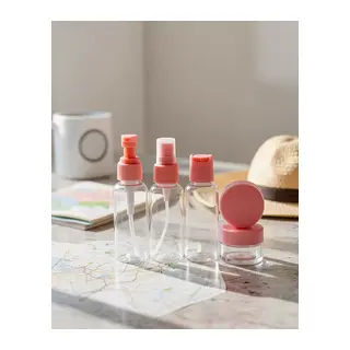 5'li Seyahat Kozmetik Dolum Seti 30 Ml Uczzz5liseyahatşişesipembe-2