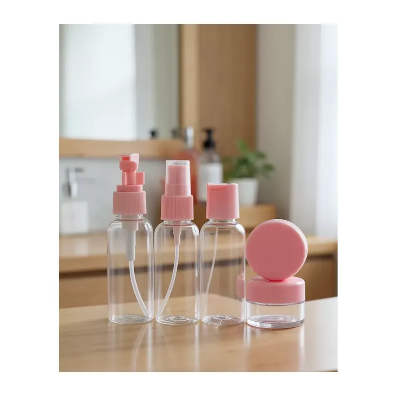 Taşınabilir 5'li Seyahat Kozmetik Şişe Seti 30 Ml