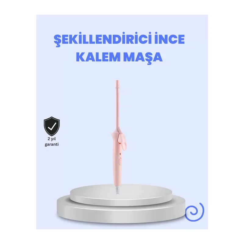 Seramik Kaplamalı İnce Saç Maşası 130°c Sabit Isı