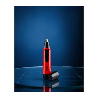 Kulak Burun Tüy Temizleme Cihazı Kırmızı Ergonomik Pilli