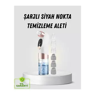Vakum Teknolojili Siyah Nokta Temizleyici – Cilt Tonu Eşitleyen Masajlı Cilt Bakım Cihazı