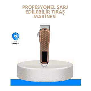 Erkek Bakım Makinesi – Lcd Ekranlı 7000rpm Şarjlı Saç Ve Sakal Kesme Cihazı