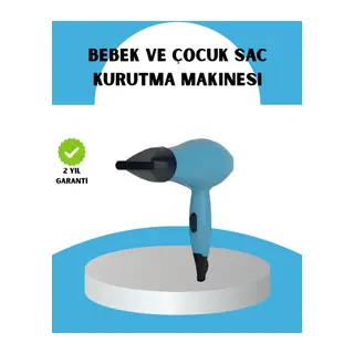 Mini Saç Kurutma Makinesi – Sessiz, Güvenli Ve Hafif – Çocuklar İçin Özel Tasarım