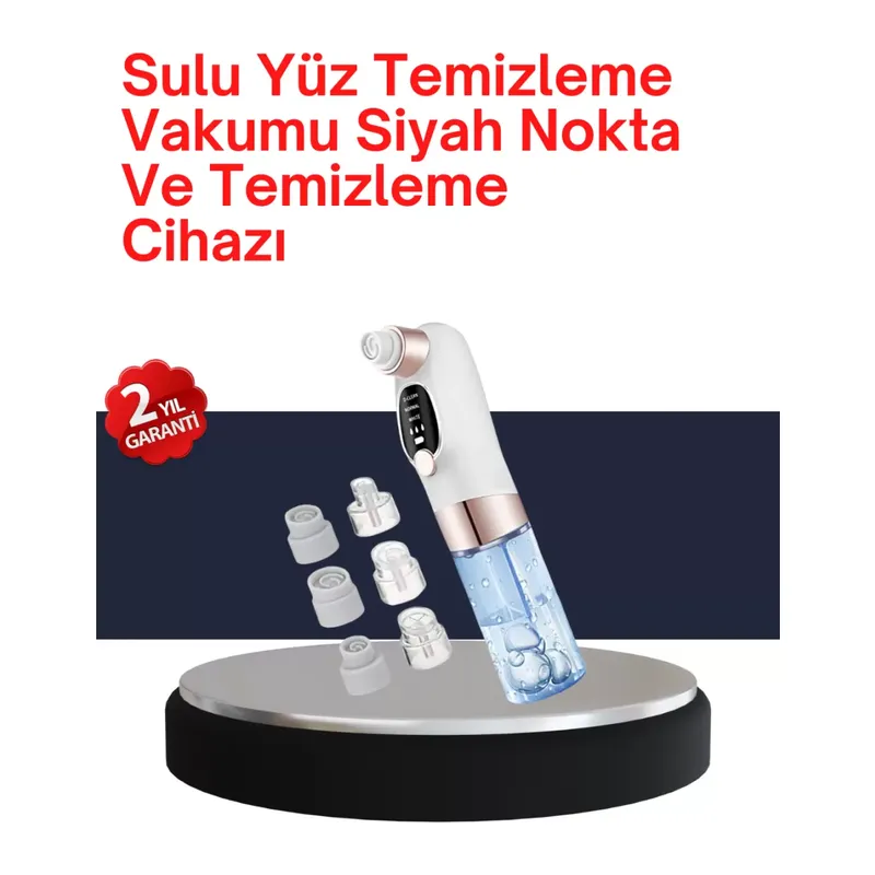 Evde Kolay Kullanım İçin Şarjlı Siyah Nokta Temizleme Aleti