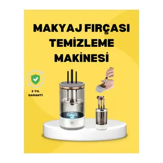 Tüm Boyutlara Uygun Otomatik Makyaj Fırçası Yıkama Cihazı