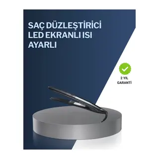 2025 Yeni Seri Dijital Ekranlı Isı Ayarlı Saç Düzleştirici Titanyum Kaplama A Kalite