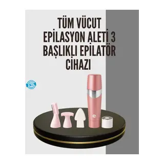 Hassas Epilasyon Ve Cilt Bakım Cihazı