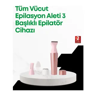 Yüz Ve Beden İçin Portatif Tüy Alma Cihazı