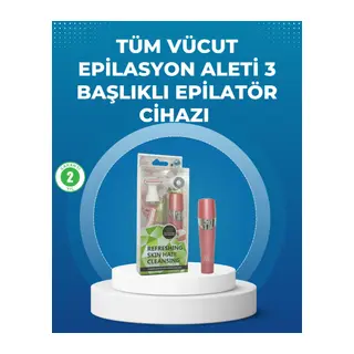 Pembe Epilasyon Cihazı – Acısız Tüy Temizliği