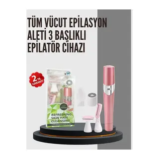 Evde Kolay Epilasyon İçin Taşınabilir Tüy Alma Cihazı