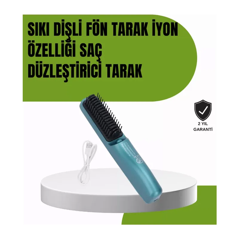 Negatif İyonlu Seramik Düzleştirici – Kablosuz Kullanım