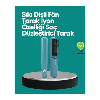 Kablosuz Saç Düzleştirici Tarak – 2600 Mah Şarjlı Model