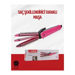Saçı Sabitleyen Çok Fonksiyonlu Saç Maşası