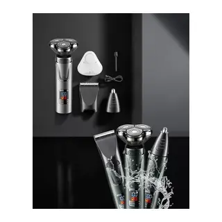 Şarjlı Tıraş Makinesi 3in1 Dijital Göstergeli 3 Başlıklı Uuczzzhk3600tıraşmmm2