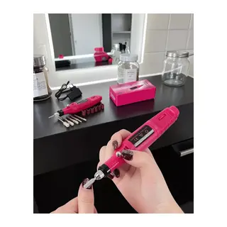 Elektrikli Tırnak Matkap Seti 13.8 Cm Usb Şarjlı Uucztırnaktörpü3