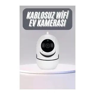 360° Full Hd Akıllı Kamera Hareket Sensörlü Wifi Kamera Çocuk Güvenlik Kamerası