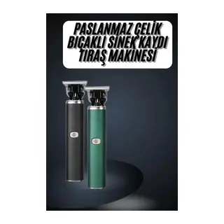 Paslanmaz Çelik Bıçaklı Sinek Kaydı Tıraş Makinesi Uzun Ömürlü