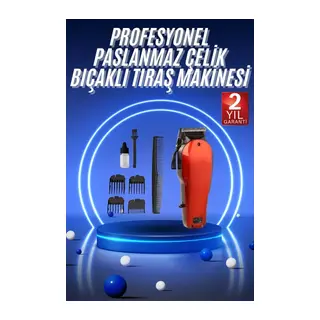 Unısex Tıraş Makinesi Lazer Öncesi Kısaltma Paslanmaz Çelik