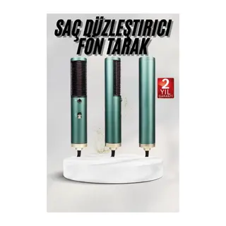 Fön Tarak Saç Düzleştirici Saç Kurutma Makinesi Sıcak Hava Fırçası