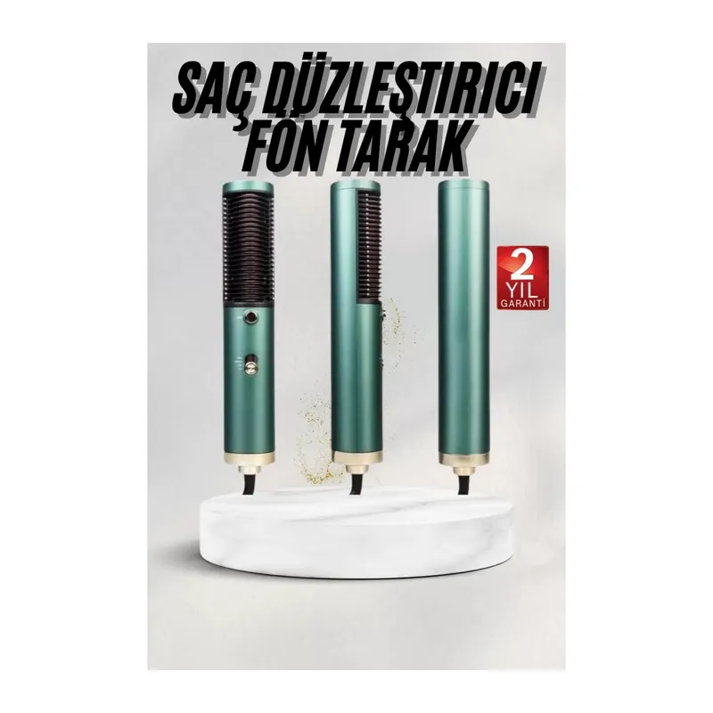 Fön Tarak Saç Düzleştirici Saç Kurutma Makinesi Sıcak Hava Fırçası