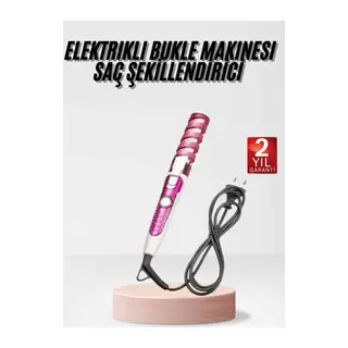 Saç Şekillendirici Elektrikli Bukle Makinesi Otomatik Bigudi Rulosu