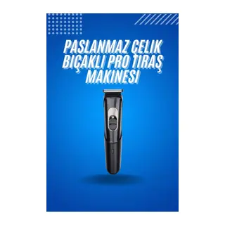 Ense Kesme Makinesi Şarjlı Saç Sakal Tıraş Makinesi Taşınabilir