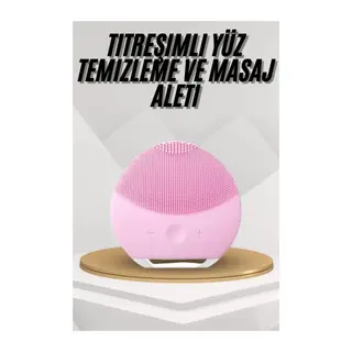 Hassas Ciltlere Özel Titreşimli Yüz Temizleme Ve Masaj Aleti