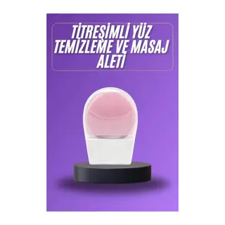 Titreşimli Yüz Masaj Aleti Titreşimli Makyaj Temizleme Cihazı