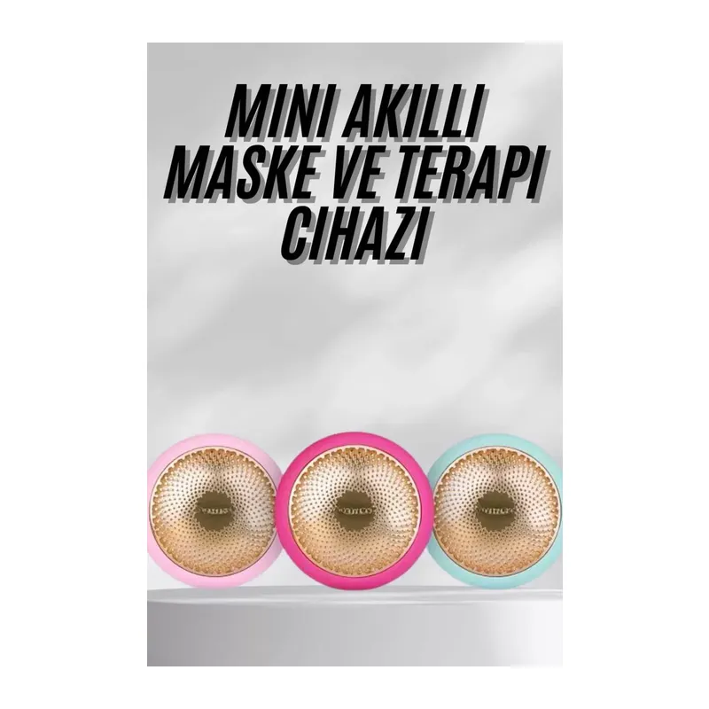 Maske Ve Terapi Cihazı Led Terapi Akıllı Maske Hassas Ciltlere Özel
